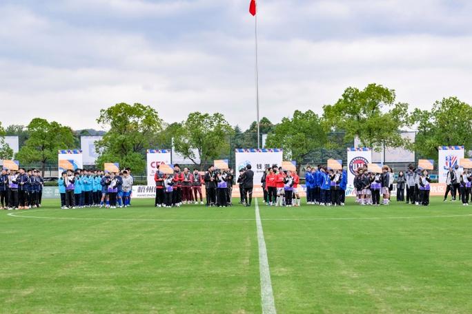 2025杭州钱潮杯国际青少年足球邀请赛盛大开幕