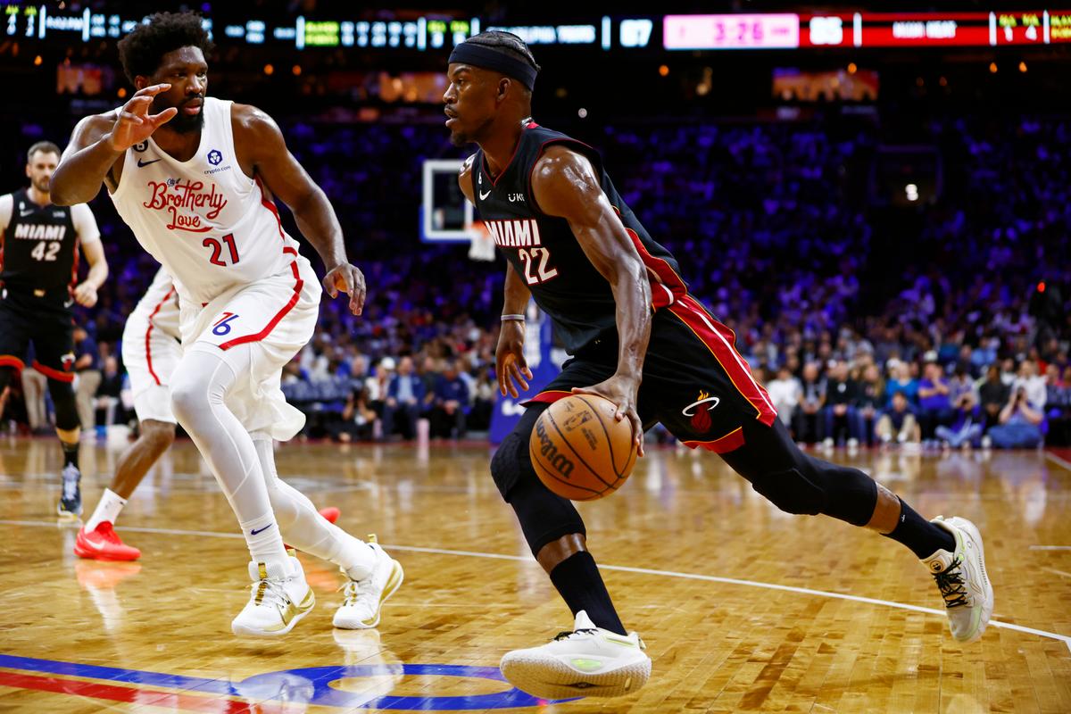 76人VS热火：埃奇库姆因小腿伤势无法出战 恩比德&维金斯也缺阵