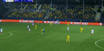 巴黎客场落后！戈洛文助攻南野拓实抽射破门，摩纳哥1-0领先巴黎